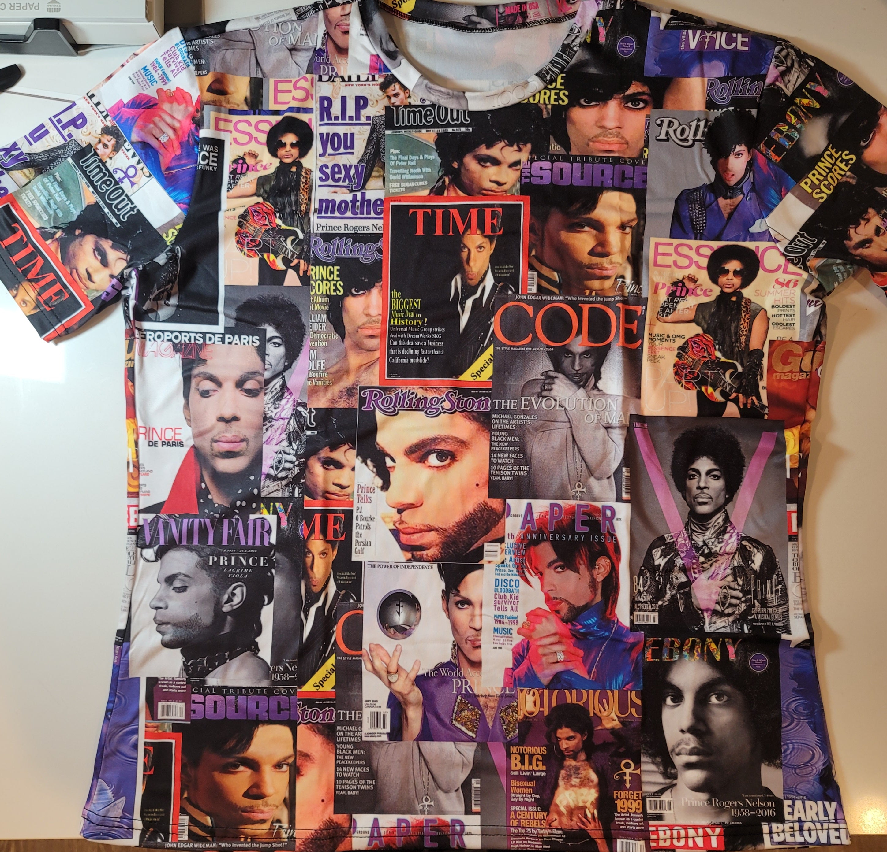 PRINCE COVERS 2 MAGAZINE